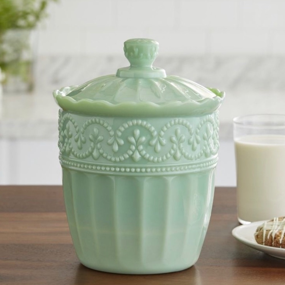 Cookie Jar 🌺 New Pioneer Woman Timeless Beauty 9.8-Inch Cookie Jar - Picture 3 of 10